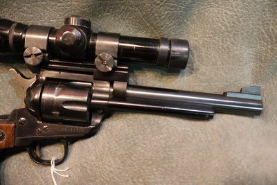 Ruger Old Model Blackhawk 357Mag with Burris scope - Image 5 of 5
