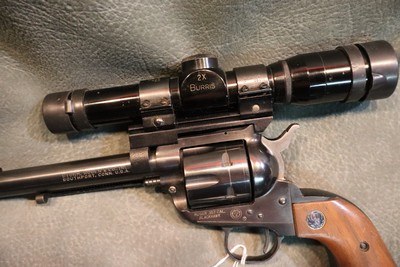 Ruger Old Model Blackhawk 357Mag with Burris scope - Image 2 of 5