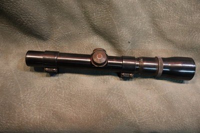Lyman All-American 4x scope,crosshair with dot reticle - Image 1 of 3