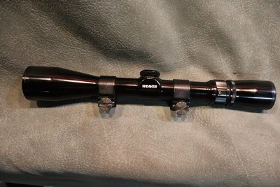 Weaver 3-9x38 gloss,duplex with rings - Image 1 of 3