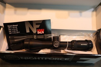 Nightforce SHV 3-10x42 .250MOA Illuminated - Image 1 of 4