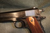 Colt 1911 WWI Model 01918 