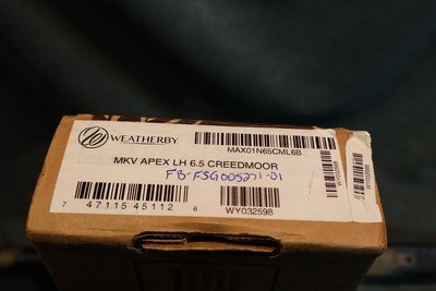 Weatherby Mark V Apex Left Handed 6.5 Creedmoor NIB - Image 15 of 15
