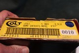 Colt SAA Storekeeper/Sheriff Model 45LC,all blue,Ivory grips NIB - 11 of 11