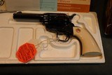 Colt SAA Storekeeper/Sheriff Model 45LC,all blue,Ivory grips NIB - 2 of 11