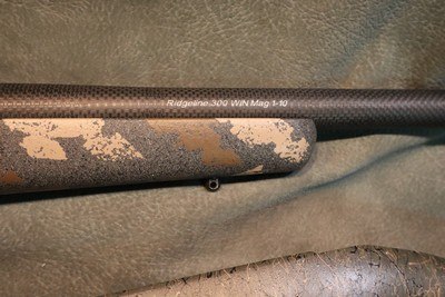 Christensen Arms Ridgeline 300WinMag with extra $500 AG Composites Carbon Fiber stock - Image 4 of 8