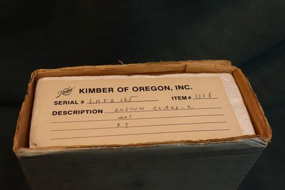 Kimber of Oregon Model 84 Left Hand Custom Classic 221Fireball NIB - Image 16 of 16