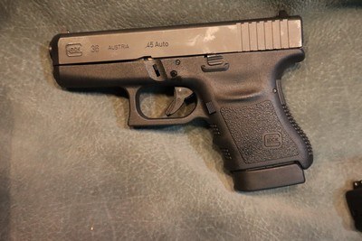 Glock Model 36 45ACP Sub Compact , - Image 3 of 7