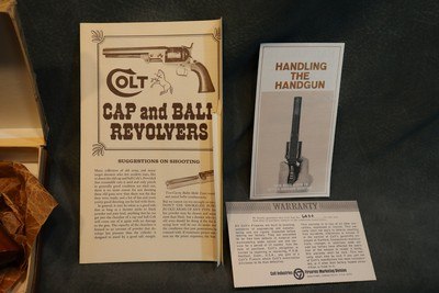 Colt 1851 Navy 36cal 2nd Generation Blackpowder C Series NIB - Image 3 of 12