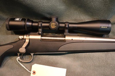 Remington 700 stainless synthetic 300RemUltraMag with Nikon 4-16x42 - Image 2 of 9