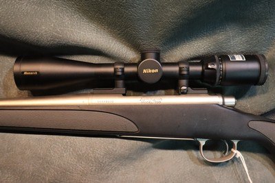 Remington 700 stainless synthetic 300RemUltraMag with Nikon 4-16x42 - Image 5 of 9