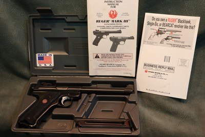 Ruger Mark III 22LR Target 6 7/8