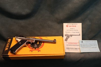 Ruger Mark II Target 22LR KMK-678 - Image 1 of 6