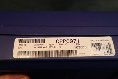 S+W Model 629-6 44Mag 6