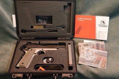 Tisas Zig 1911 D10 10mm blue/stainless LNIB - Image 1 of 7
