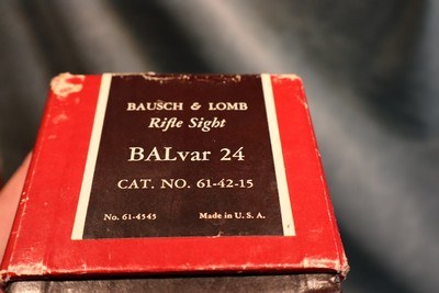 Bausch + Lomb Balvar 24 6-24 scope - Image 7 of 7