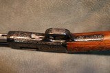 Custom Remington Model 12-A 22S-L-LR engraved with gold wire - 19 of 23