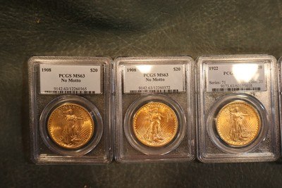 St Gaudens U.S. $20 Gold Coin MS63 - Image 2 of 6
