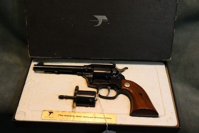 High Standard Double Nine Deluxe Convertible 22LR/22Mag with the factory box - Image 1 of 7