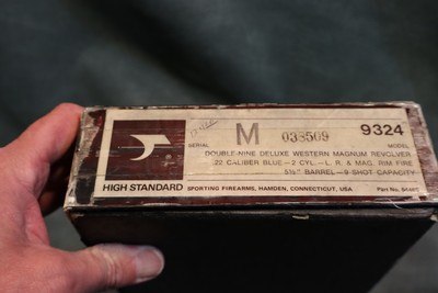 High Standard Double Nine Deluxe Convertible 22LR/22Mag with the factory box - Image 7 of 7