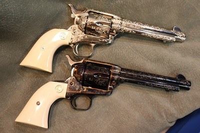 Colt Single Action Army Consecutive Pair 45LC 5 1/2 - Image 12 of 25