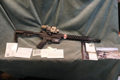 J.P.Enterprises LRP-07 308Win with Eotech sight and magnifier - Image 1 of 8