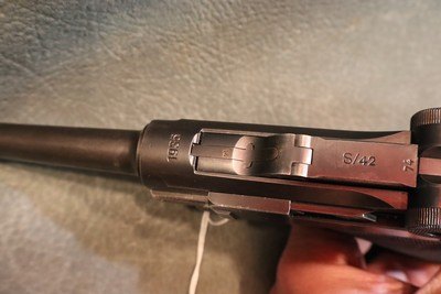 Luger S/42 1936 9mm with holster - Image 8 of 16