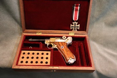 German Luger P08 9mm WWII - Image 1 of 9