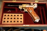 German Luger P08 9mm WWII - Image 2 of 9