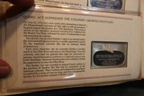 Franklin Mint Bicentennial Council Silver Ingot set priced under melt value - Image 11 of 13