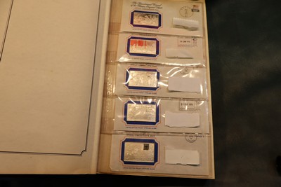 Franklin Mint Bicentennial Council Silver Ingot set priced under melt value - Image 1 of 13