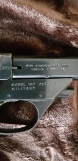 High Standard 107 Military (Hamden) - 2 of 5