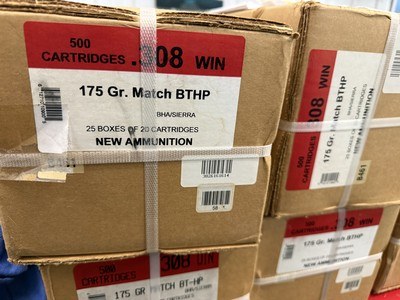 Black Hills .308175 grain case of 500