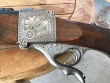 1947 Jeffrey English Farquharson Falling Block Rifle - 270/348 - 4 of 15