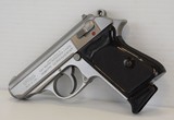 Walther PPK Interarms Stainless .380 Excellent! - 1 of 6