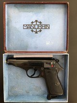 Vintage Walther Manurhin Lic. Model PP 7.65 (.32) Exc. 1950s C&R ok - 1 of 12