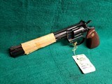 COLT PYTHON - BLUED. 8 INCH TARGET MODEL. UNFIRED IN ORIGINAL BOX. MFG. IN 1980. VERY RARE FIND! MINT! - .38 Special - 5 of 15