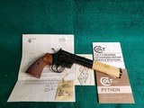 COLT PYTHON - BLUED. 8 INCH TARGET MODEL. UNFIRED IN ORIGINAL BOX. MFG. IN 1980. VERY RARE FIND! MINT! - .38 Special - 2 of 15