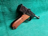 STOEGER LUGER PISTOL .22LR. BLUED. 4.5 INCH BARREL. IN ORIGINAL BOX W-PAPERS. W-1 MAGAZINE. VERY NICE! - 3 of 15