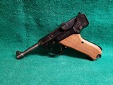 STOEGER LUGER PISTOL .22LR. BLUED. 4.5 INCH BARREL. IN ORIGINAL BOX W-PAPERS. W-1 MAGAZINE. VERY NICE! - 5 of 15