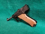 STOEGER LUGER PISTOL .22LR. BLUED. 4.5 INCH BARREL. IN ORIGINAL BOX W-PAPERS. W-1 MAGAZINE. VERY NICE! - 7 of 15