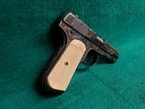 COLT 1903 - GORGEOUS PISTOL ENGRAVED BY DENISE THIRION W-CERTIFICATE OF AUTHENTICITY. W-REAL IVORY GRIPS. MFG. IN 1919 - .32 ACP - 2 of 15