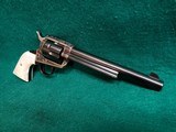 COLT - SINGLE ACTION ARMY SAA - 1ST GEN. 7.5 INCH BARREL. W-REAL PEARL GRIPS. W-COLT LETTER. BEAUTIFUL! MFG. IN 1914 - .38 SPECIAL - 3 of 21