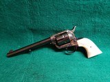 COLT - SINGLE ACTION ARMY SAA - 1ST GEN. 7.5 INCH BARREL. W-REAL PEARL GRIPS. W-COLT LETTER. BEAUTIFUL! MFG. IN 1914 - .38 SPECIAL - 4 of 21