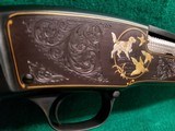 WINCHESTER - MODEL 42. 26 INCH SOLID RIB BARREL. FULL CHOKE. MASTER BROWNING/FN ENGRAVED BY GINO CARGNEL GORGEOUS WOOD MFG. 1934! - .410 GA - 20 of 25