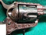 COLT - SINGLE ACTION ARMY MATCHING PAIR. BEAUTIFULLY ENGRAVED BY VALENYA. W-REAL IVORY GRIPS. 1971 NRA CENTENNITAL. GORGEOUS! - .45 COLT - 18 of 25