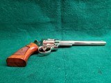 Smith & Wesson - MODEL 29-2. FACTORY NICKEL PLATED. PINNED AND RECESSED. 8.25 INCH BARREL. MINTY BORE! MFG. CIRCA 79-80 - .44 MAGNUM - 25 of 25