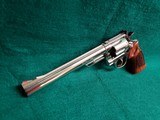Smith & Wesson - MODEL 29-2. FACTORY NICKEL PLATED. PINNED AND RECESSED. 8.25 INCH BARREL. MINTY BORE! MFG. CIRCA 79-80 - .44 MAGNUM - 3 of 25