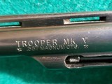 Colt - TROOPER MK V. BLUED. DOUBLE ACTION. 6 INCH VENT RIB BARREL. PACHMAYR GRIPS. NICE BORE! MFG. IN 1985 - .357 MAGNUM - 10 of 23