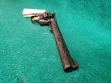 Smith & Wesson - MODEL 17-4 PINNED AND RECESSED 8.38 IN. BARREL W-REAL IVORY GRIPS EUROPEAN STYLE ENGRAVING BY VASCO REVERA GORGEOUS PISTOL! - .22 LR - 17 of 25